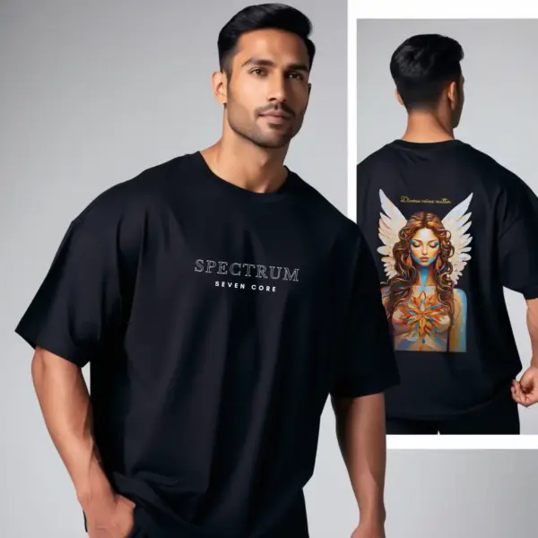 Seven Core Oversized Unisex T-Shirt – "Diverse Voice Matters"