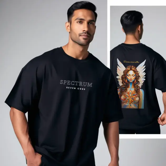 Seven Core Oversized Unisex T-Shirt – "Diverse Voice Matters"