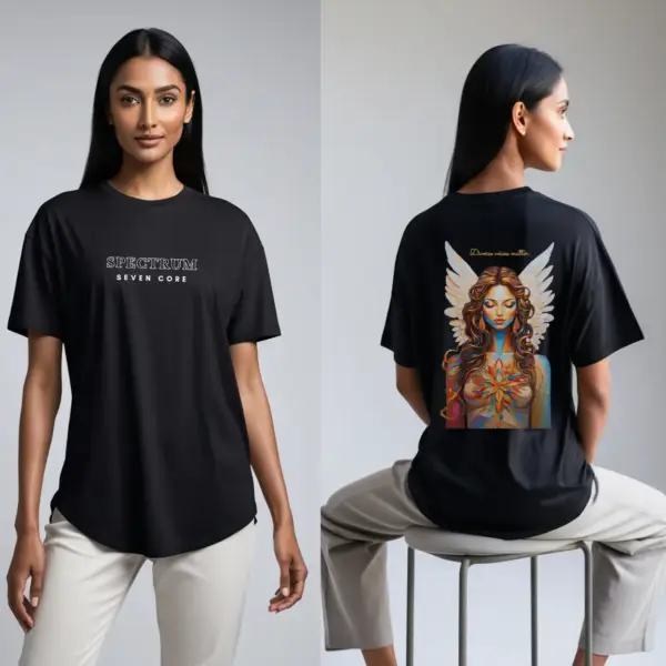 Seven Core Oversized Unisex T-Shirt – "Diverse Voice Matters" - Image 4